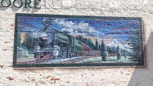 Bethel Train Mural