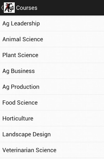 FAHS Program of Studies '15-16