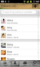 GO Contacts Graffiti Theme