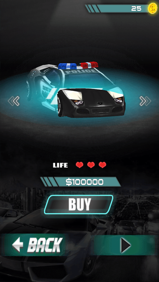 balap kecepatan mobil - screenshot