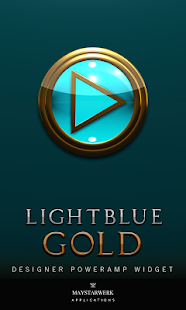 How to get Poweramp Widget Lightblue Gold patch 2.08-build-208 apk for pc