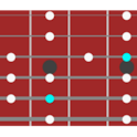 guitar/bass scale table logo