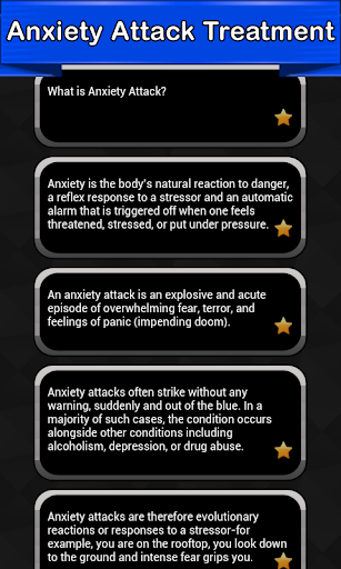 Anxiety Attack Symptoms