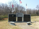 Memorial Wall and Flags