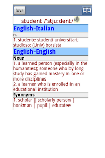 Lastest English Italian Dictionary Pro APK for PC