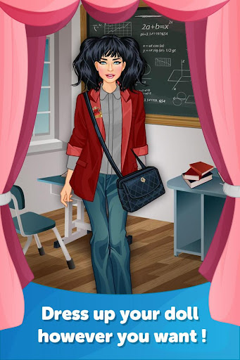 College girl Dressup Makeover