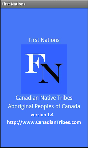 【免費教育App】First Nations Canadian Tribes-APP點子