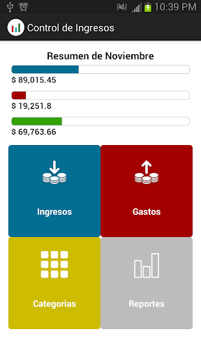 Control de Ingresos