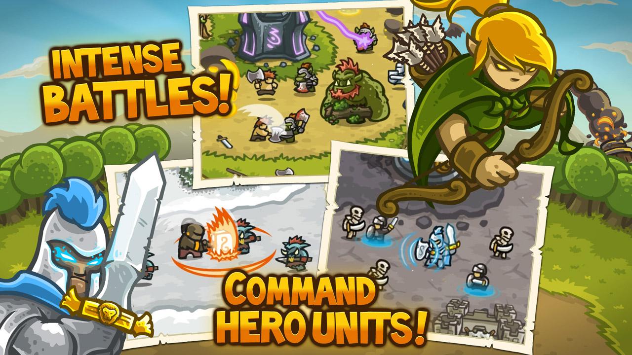 Kingdom Rush - στιγμιότυπο οθόνης Kingdom Rush - στιγμιότυπο οθόνης