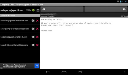 Temporary Email - fight spams poster 4