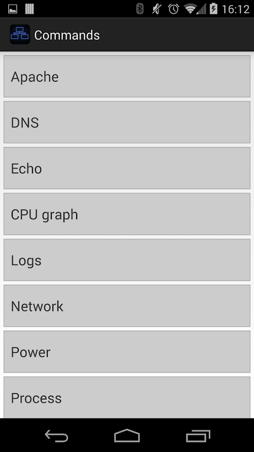 Android application Pilot SSH screenshort
