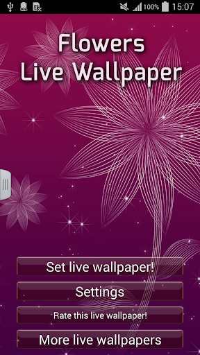 【免費個人化App】Flowers Live Wallpaper-APP點子