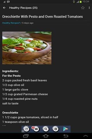 【免費新聞App】Healthy Recipes!!-APP點子