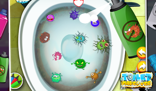 Android application Toilet Makeover -Kids Fun Game screenshort