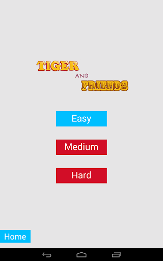 Tiger and Friends Puzzles