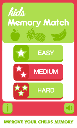 Fruits Match: Memory Game