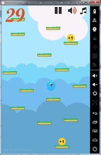 Free Blue Ball Jumping Ball APK