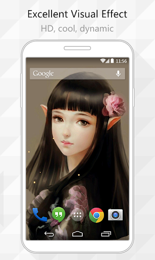 Elf Girl Live Wallpaper