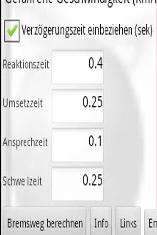 Dein Bremsweg - Pro Screen 2