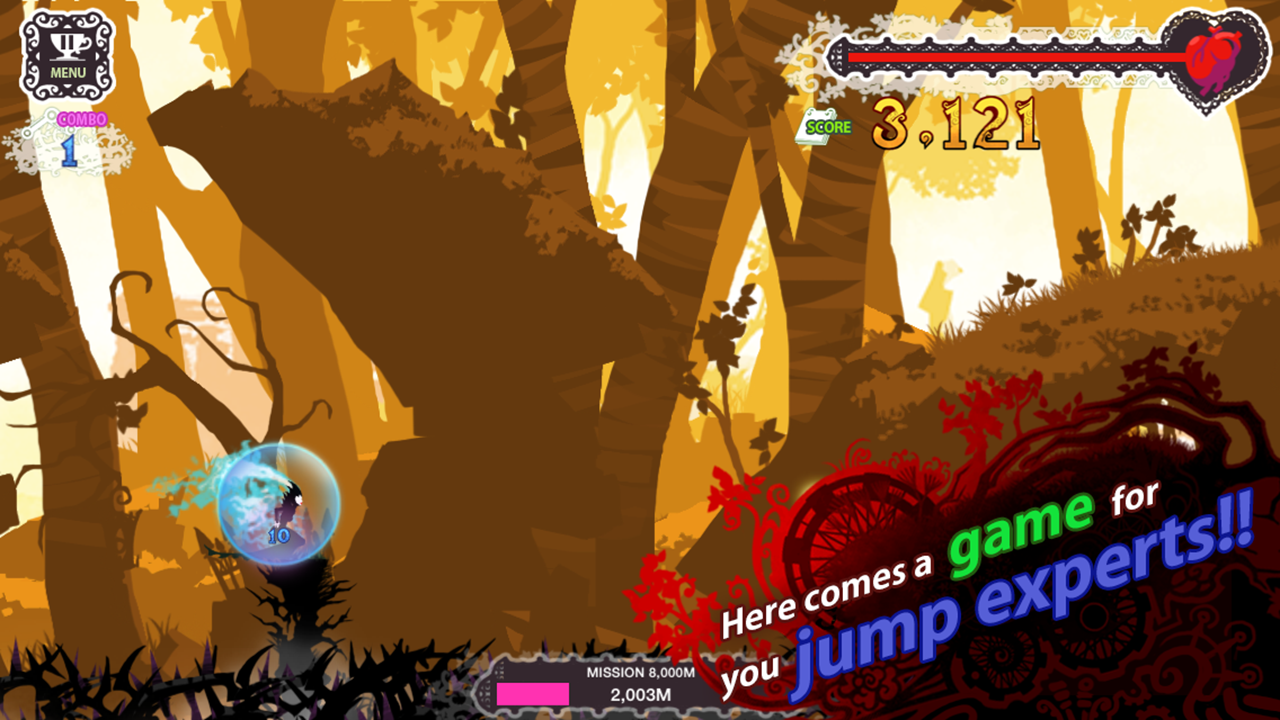 Jumpy Witch - Jump on die! - screenshot