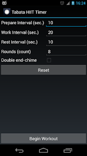 A HIIT Interval Timer - Google Play Android 應用程式