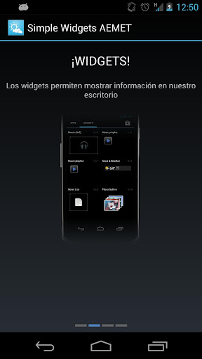 Simple Widgets METEO