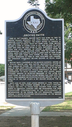 Brooke Smith Historical Marker