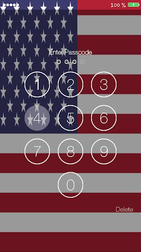 【免費工具App】美國國旗銷屏幕鎖定-APP點子