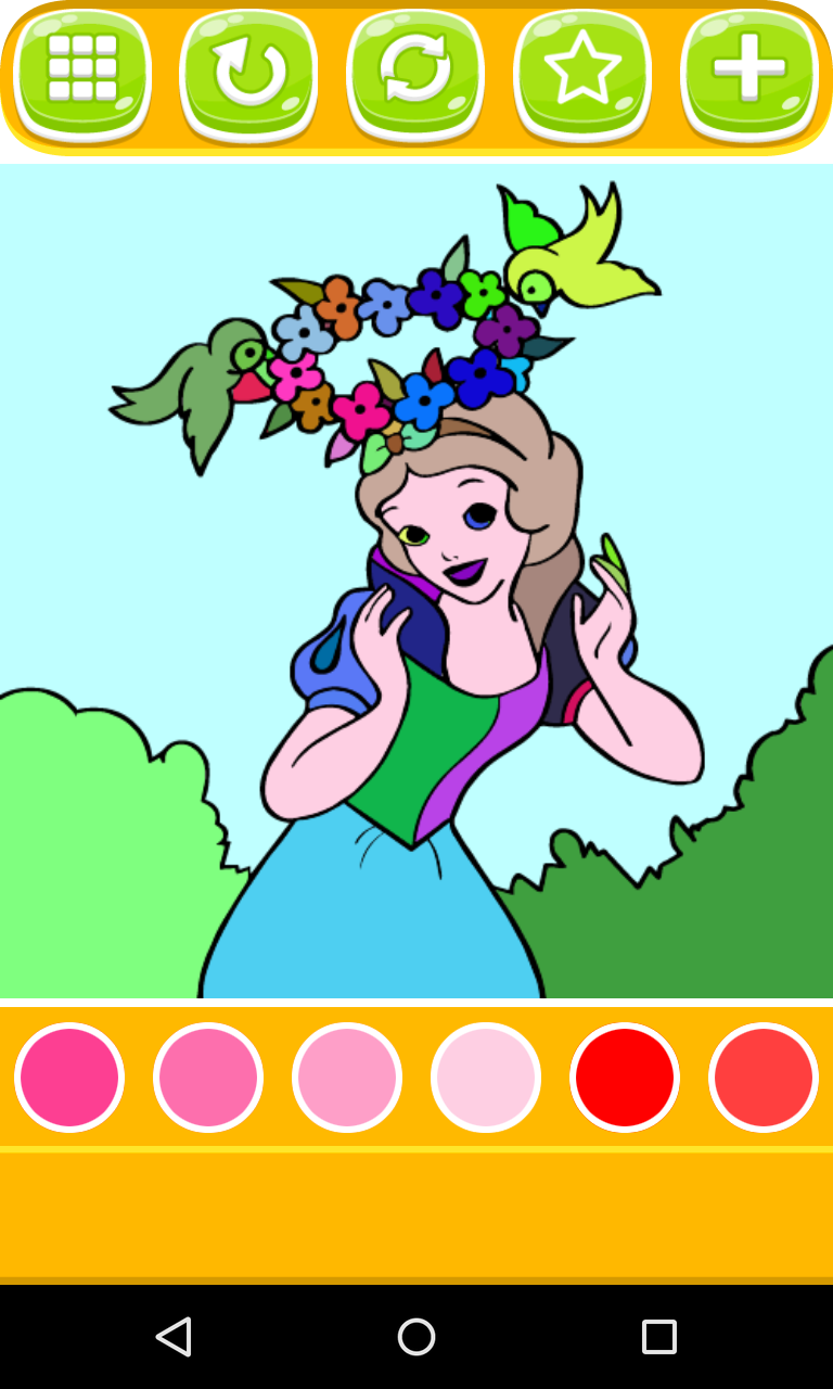 Coloring For Kids - Princess Screen 3