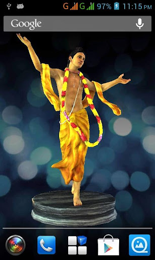 3D Caitanya Live Wallpaper