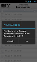 Amtsblatt AG APK Ảnh chụp màn hình #2