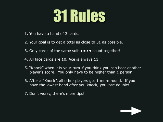 Large Tote Bags Card Game Thirty One Rules