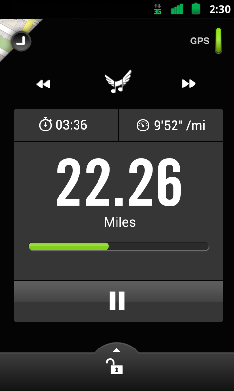 Nike+ Running - screenshot