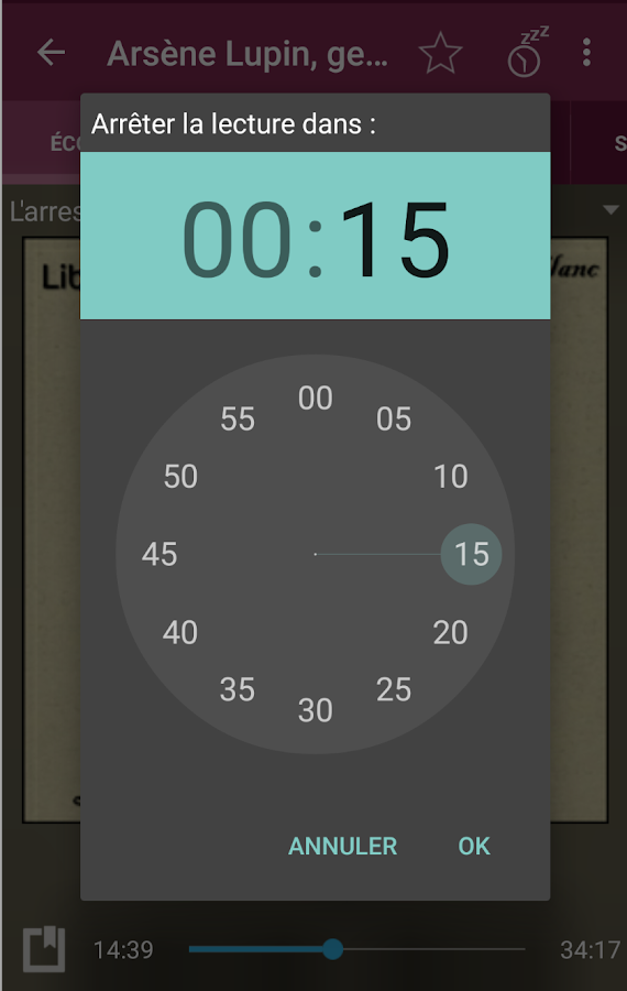   Livres Audio – Capture d'écran 