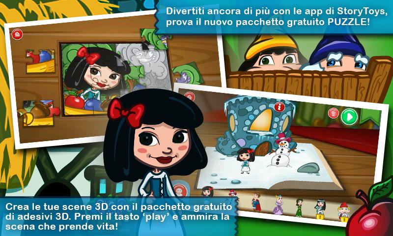 Android application StoryToys Snow White screenshort