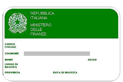 44 lettera p nel codice fiscale