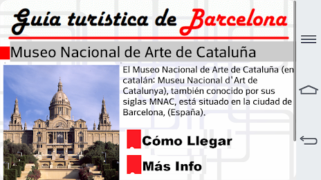 Barcelona tourist guide poster 24