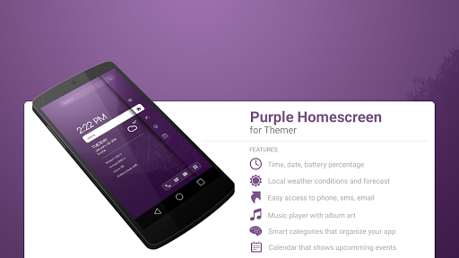 免費下載個人化APP|Purple Homescreen Theme app開箱文|APP開箱王