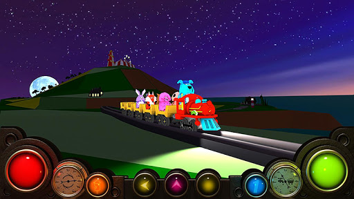 Sunset Train 3D