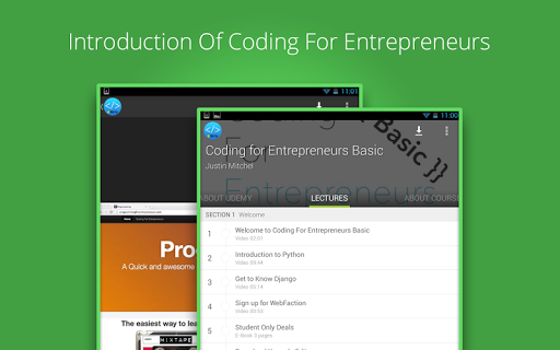 【免費教育App】Coding for Entrepreneurs-APP點子