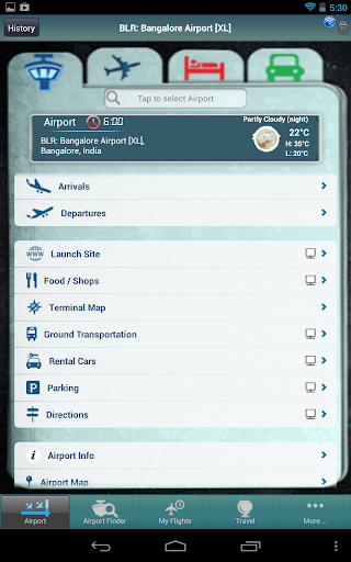 【免費旅遊App】Bangalore Airport+Flight Track-APP點子