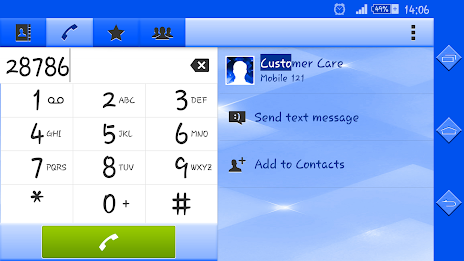 Sparkle Blue 2 Xperien Theme poster 12