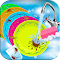 hack astuce Washing dishes girls games en français 