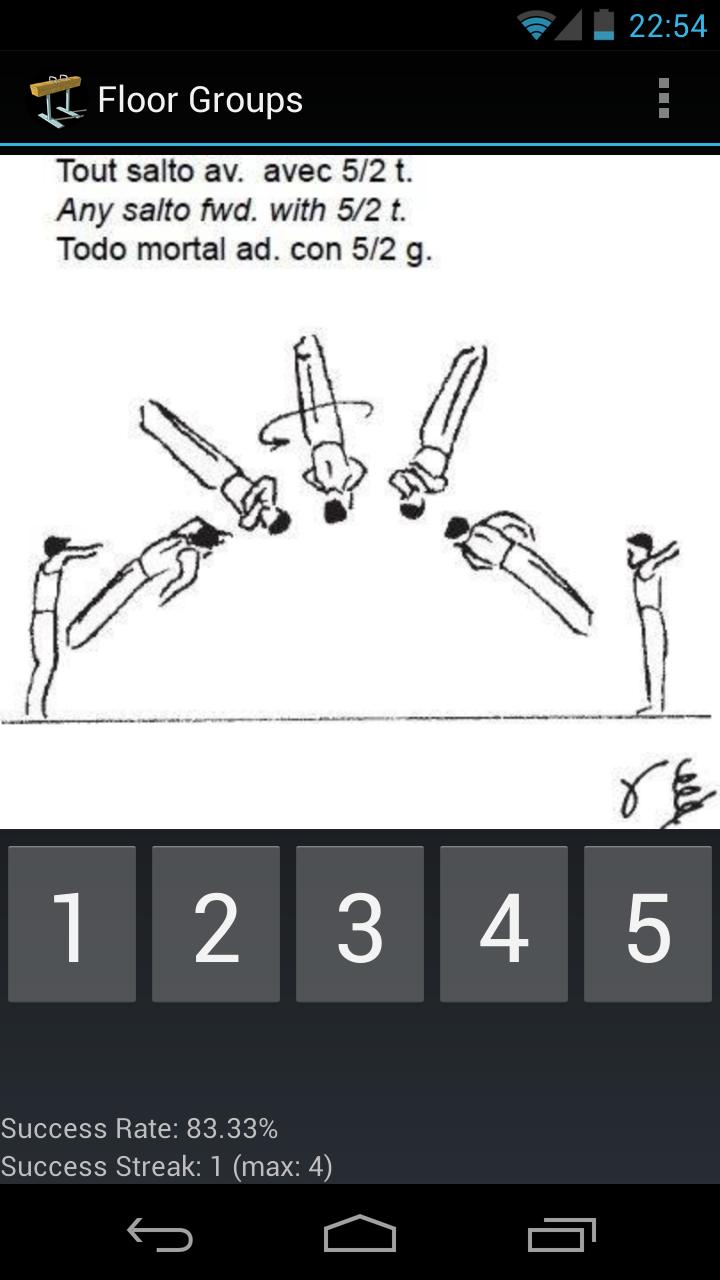Gymnastics Judge Trainer Screen 3