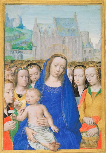 Virgin and Child with Female Saints