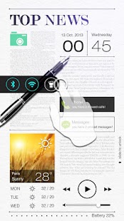 How to get Top News GO Locker Theme patch 1.0 apk for pc