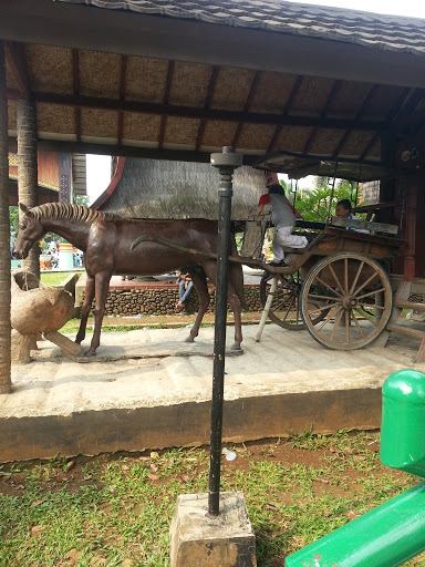 Delman Statue at Anjungan