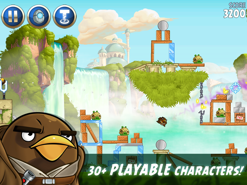 Angry Birds Star Wars II - screenshot