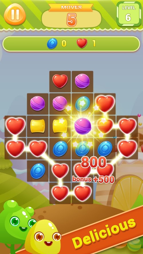 Android application Candy Dash screenshort