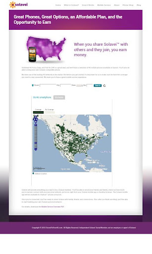 Mobile Network Coverage Map